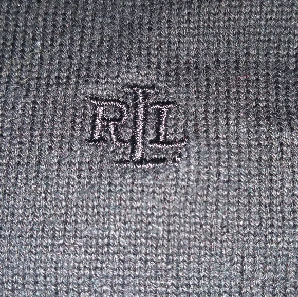 Lauren by Ralph Lauren Women's Black Turtleneck Sweater, Size Medium (22… - Picture 5 of 8